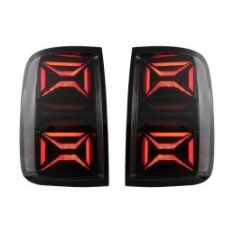 Full LED Taillights suitable for VW Amarok (2010-2020) Dynamic Sequential Turning Light Smoke, Nouveaux produits kitt