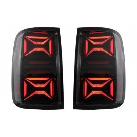 Full LED Taillights suitable for VW Amarok (2010-2020) Dynamic Sequential Turning Light Smoke, Nouveaux produits kitt