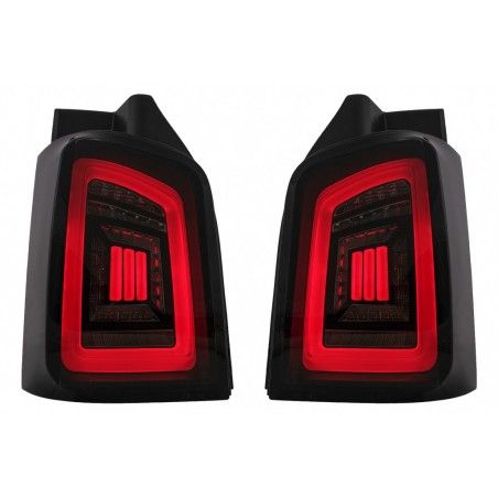 Full LED Taillights suitable for VW Transporter V T5 (2003-2009) Black Smoke Dynamic Sequential Turining Lights, Nouveaux produi