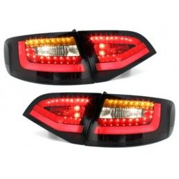 LED Taillights suitable for AUDI A4 B8 Avant (2008-2011) Black/Smoke, Nouveaux produits kitt