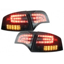 LED taillights suitable for AUDI A4 B7 Lim.04-08_LED BLINKER_blk/smoke, Nouveaux produits kitt