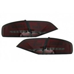 LED Taillights suitable for AUDI A4 B8 Sedan Limousine (2008-2011) Red Smoke, Nouveaux produits kitt