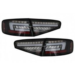 LED Taillights suitable for Audi A4 B8 Sedan (2012-2015) Red Black Dynamic Sequential Turning Lights, Nouveaux produits kitt