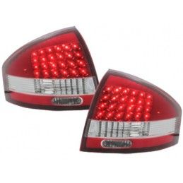LED taillights suitable for AUDI A6 97-04 _ red/crystal, Nouveaux produits kitt