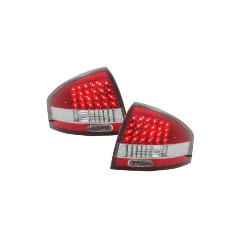 LED taillights suitable for AUDI A6 97-04 _ red/crystal, Nouveaux produits kitt