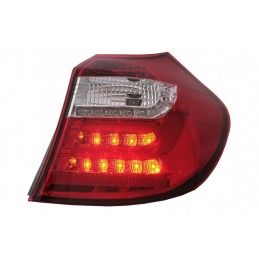 LED Light Bar Taillights suitable for BMW 1 Series E81 E87 (2004-08.2007) Red Clear, Nouveaux produits kitt