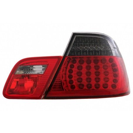 LED Taillights suitable for BMW 3 Series E46 Coupe 2D (1998-2003) Red/Black, Nouveaux produits kitt