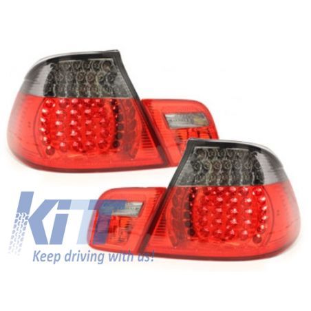 LED taillights suitable for BMW E46 Coupe 2D 2003-2005 red/smoke, Nouveaux produits kitt