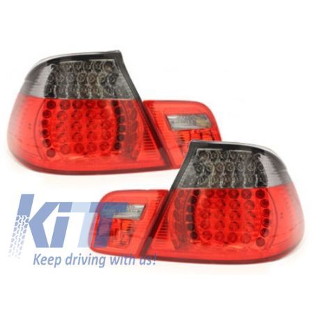 LED taillights suitable for BMW E46 Coupe 2D 2003-2005 red/smoke, Nouveaux produits kitt
