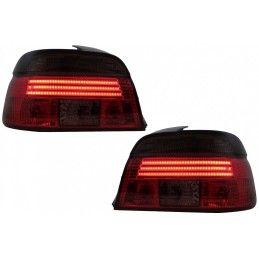Taillights LED BAR suitable for BMW 5 Series E39 Sedan (09.1995-08.2000) Red Smoke, Nouveaux produits kitt