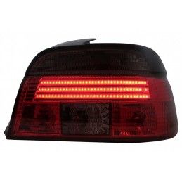 Taillights LED BAR suitable for BMW 5 Series E39 Sedan (09.1995-08.2000) Red Smoke, Nouveaux produits kitt