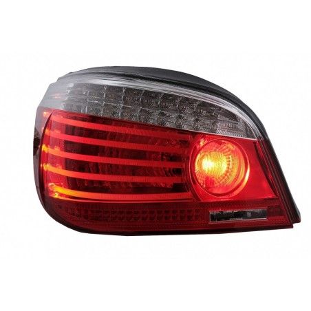 LED Taillights suitable for BMW 5 Series E60 (04.2003-03.2007) Red Clear LCI Facelift Design, Nouveaux produits kitt