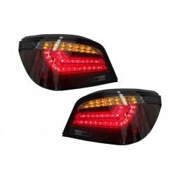 Taillights LED Bar suitable for BMW 5 Series E60 (2003-2007) Red Smoke, Nouveaux produits kitt
