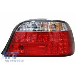 LED Tail Lights suitable for BMW 7 Series E38 (06.1994-07.2001) Red White, Nouveaux produits kitt