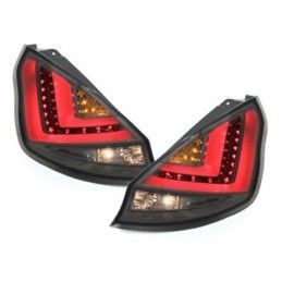 LED taillights suitable for FORD Fiesta MK 7 08+ red/crystal, Nouveaux produits kitt