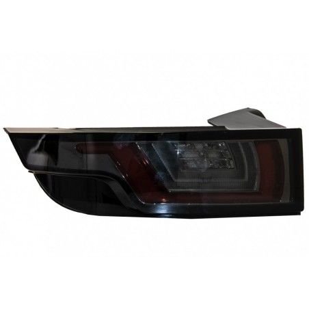 Dynamic Sequential Turning Light Full LED Taillights suitable for Range ROVER Evoque L538 (2011-2014) Light Bar Smoke Black, Nou