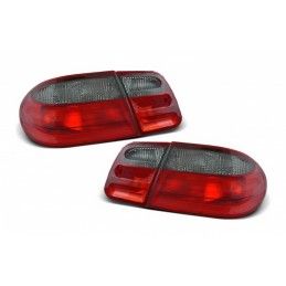 Taillights suitable for MERCEDES E class W210 Limousine (1995-03.2002) Red/Smoke, Nouveaux produits kitt