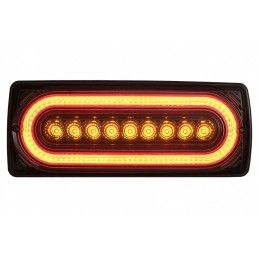 Full LED Taillights suitable for Mercedes G-Class W463 (1989-2017) with Dynamic Sequential Turning Signal Smoke, Nouveaux produi