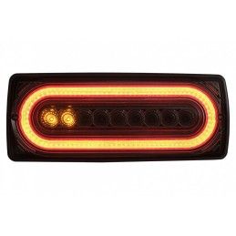 Full LED Taillights suitable for Mercedes G-Class W463 (1989-2017) with Dynamic Sequential Turning Signal Smoke, Nouveaux produi