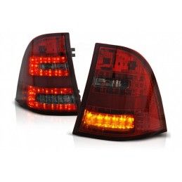 LED Taillights suitable for Mercedes M-Class W163 ML (03.1998-2005) Red Smoke, Nouveaux produits kitt