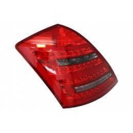 LED Taillights suitable for Mercedes S-Class W221 (2005-2009) Red Smoke with Dynamic Sequential Turning Signal, Nouveaux produit
