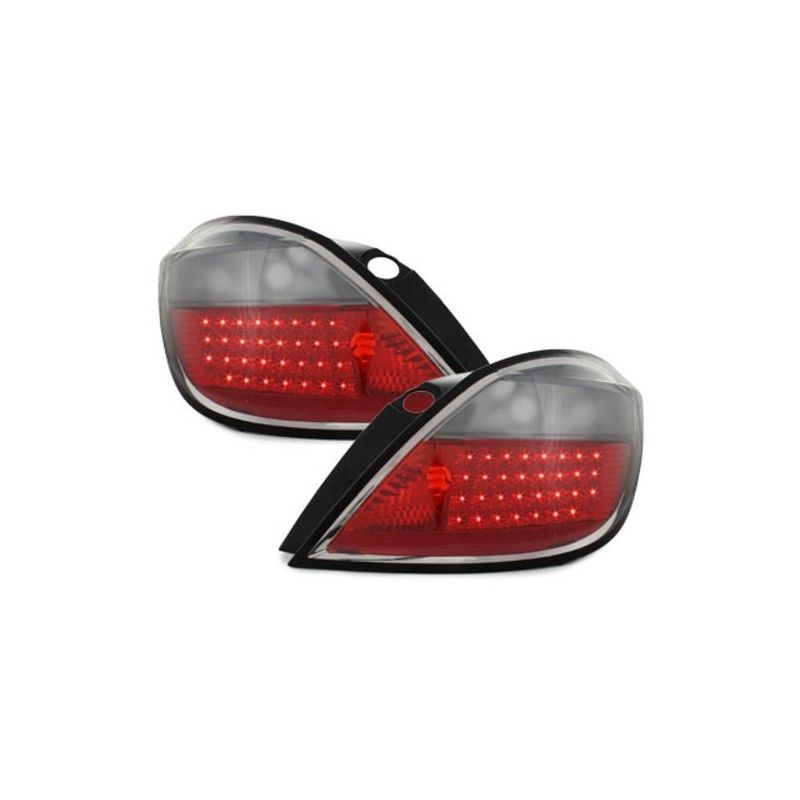LED taillights suitable for OPEL Astra H 5D 04+ _ red/smoke, Nouveaux produits kitt