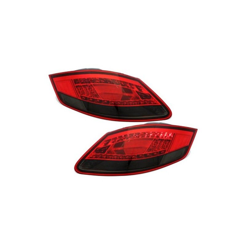 LED Taillights suitable for PORSCHE Boxster 987 05-08 Cayman 06-09 red / smoke, Nouveaux produits kitt