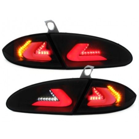 carDNA Taillights LIGHTBAR suitable for Seat Leon (2005-2009) 1P Black Smoke, Nouveaux produits kitt