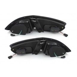 Full LED Taillights suitable for SEAT Leon 1P1 Facelift (2009-2012) LightBar Black / Smoke, Nouveaux produits kitt