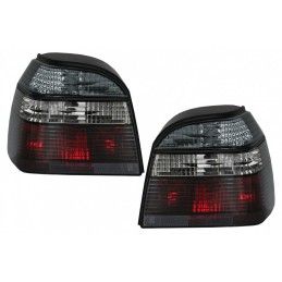 Taillights Lamp suitable for VW Golf 3 III (09.1991-08.1997) Red Smoke Halogen, Nouveaux produits kitt