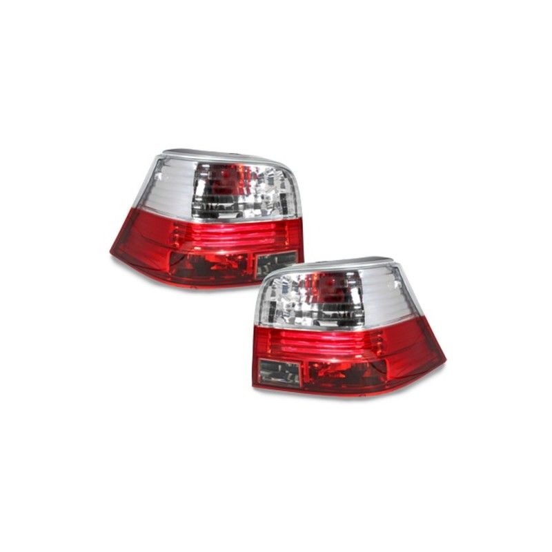 taillights suitable for VW Golf IV 97-04 _ red/crystal, Nouveaux produits kitt