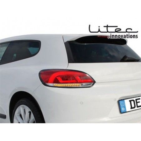 LITEC LED taillights suitable for VW SCIROCCO III 08-10 red/crystal, Nouveaux produits kitt