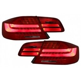 LED Taillights suitable for BMW 3 Series E92 Coupe Pre LCI (2006-2010) Red Clear, Nouveaux produits kitt
