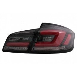 Full LED Bar Taillights suitable for BMW 5 Series F10 (2011-2017) Black Line Dynamic Sequential Turning Signal, Nouveaux produit