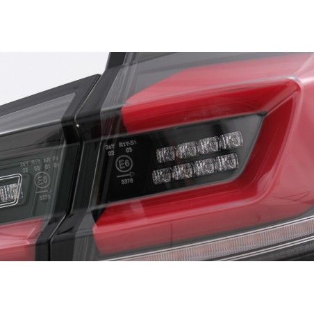 Full LED Bar Taillights suitable for BMW 5 Series F10 (2011-2017) Black Line Dynamic Sequential Turning Signal, Nouveaux produit