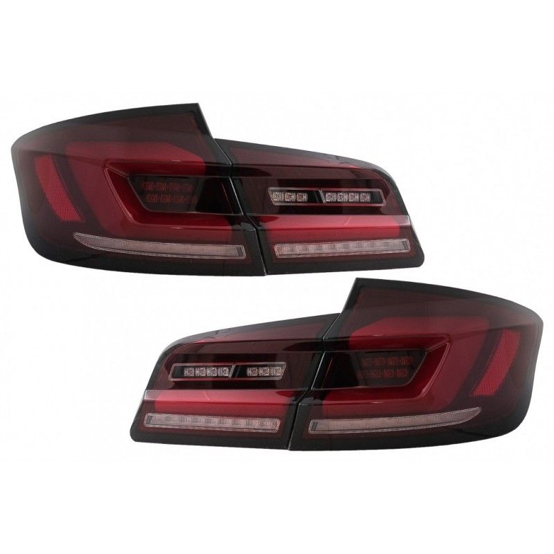 Full LED Bar Taillights suitable for BMW 5 Series F10 (2011-2017) Red Smoke Dynamic Sequential Turning Signal, Nouveaux produits