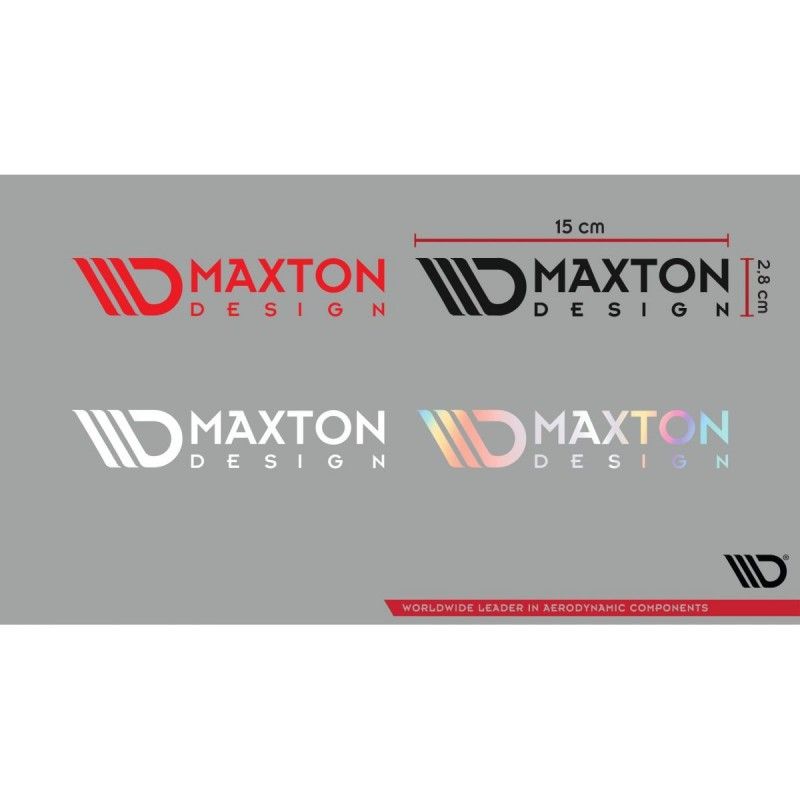 Maxton Maxton Sticker White 05 Small Logo Sticker 15x2,8 cm white 05 WHT, Nouveaux produits maxton-design