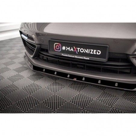 Maxton Front Splitter V.1 Porsche Panamera E-Hybrid 971 Gloss Black, Nouveaux produits maxton-design