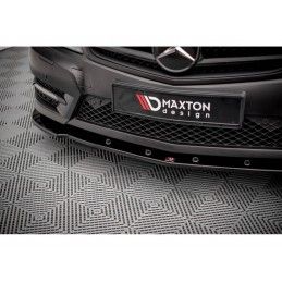 Maxton Front Splitter V.2 Mercedes-Benz C Coupe AMG-Line C204 Gloss Black, Nouveaux produits maxton-design