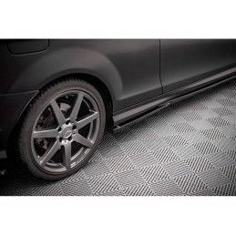 Maxton Side Skirts Diffusers Mercedes-Benz C Coupe AMG-Line C204 Gloss Black, Nouveaux produits maxton-design