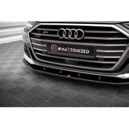 Maxton Front Splitter V.2 Audi S8 D5 Gloss Black, Nouveaux produits maxton-design