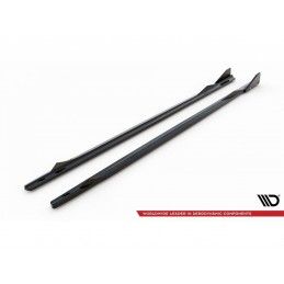 Maxton Side Skirts Diffusers V.2 + Flaps BMW 2 Coupe M-Pack / M240i G42 Gloss Black, Nouveaux produits maxton-design