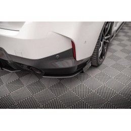 Maxton Street Pro Rear Side Splitters + Flaps BMW 2 Coupe M-Pack G42 Black + Gloss Flaps, Nouveaux produits maxton-design