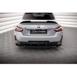 Maxton Street Pro Rear Diffuser BMW 2 Coupe M240i G42 Black, Nouveaux produits maxton-design