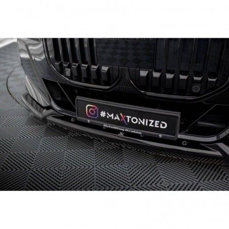 Maxton Front Splitter V.2 BMW 7 M-Pack / M760e G70 Gloss Black, Nouveaux produits maxton-design