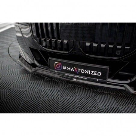 Maxton Front Splitter V.3 BMW 7 M-Pack / M760e G70 Gloss Black, Nouveaux produits maxton-design