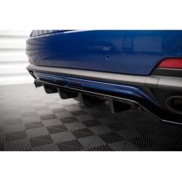 Maxton Central Rear Splitter (with vertical bars) Maserati Levante GTS Mk1 Gloss Black, Nouveaux produits maxton-design