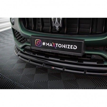 Maxton Front Splitter V.2 Maserati Levante Mk1 Gloss Black, Nouveaux produits maxton-design