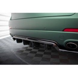 Maxton Central Rear Splitter (with vertical bars) Maserati Levante Mk1 Gloss Black, Nouveaux produits maxton-design