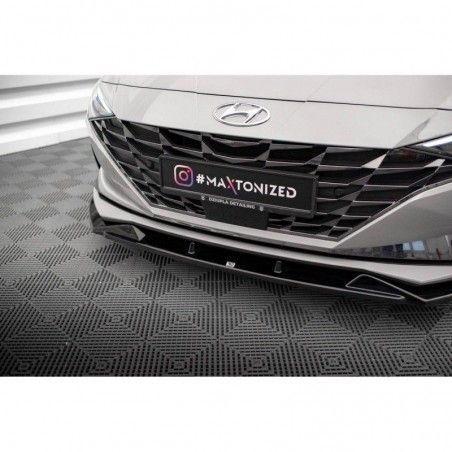 Maxton Front Splitter Hyundai Elantra Mk7 Gloss Black, Nouveaux produits maxton-design